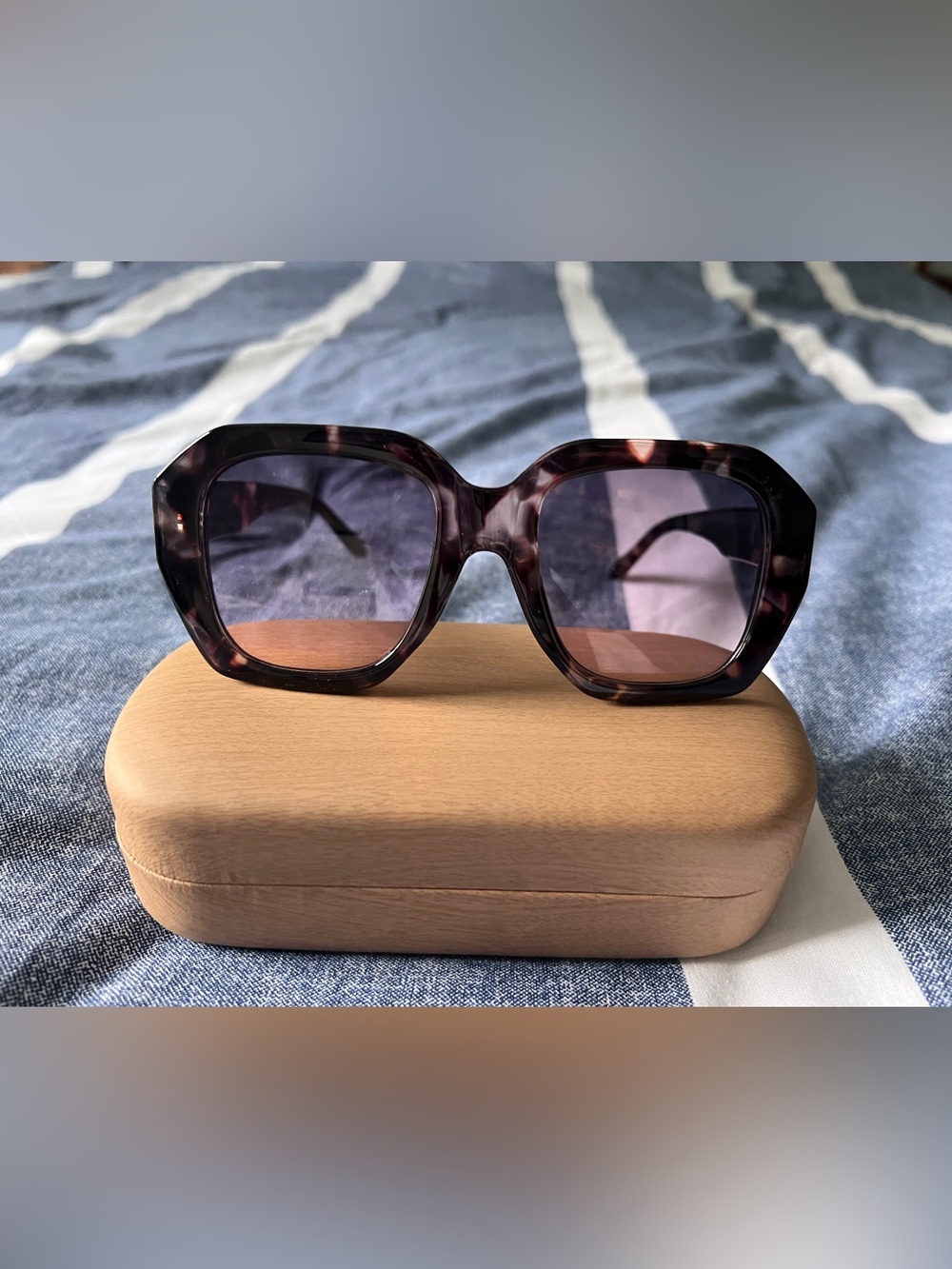 Tortoise Bug Eye Sunglasses